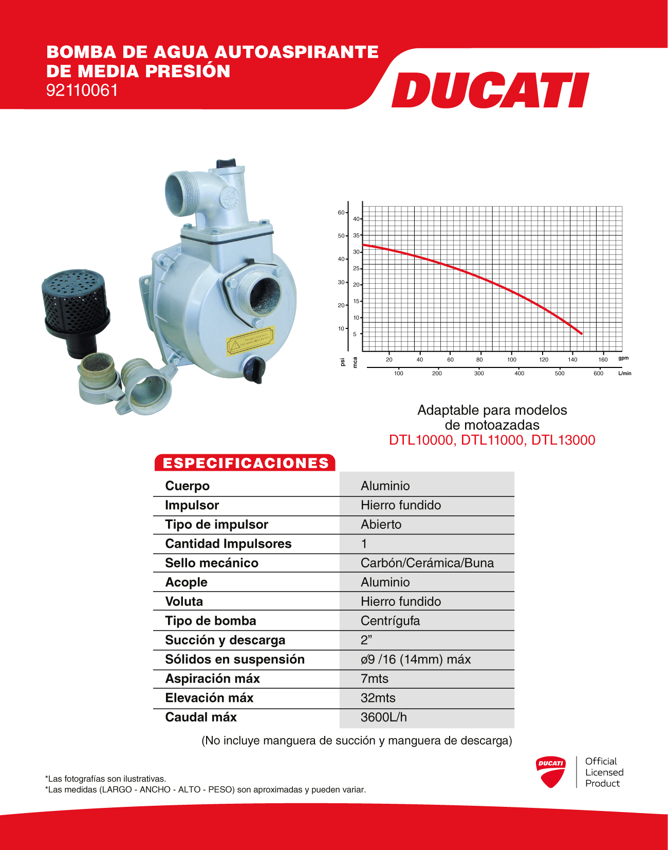 Bomba de Agua 9211006MB - Image 2