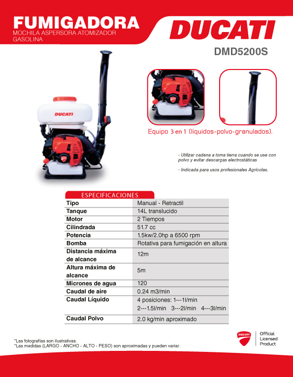 Fumigadora DMD5200S - Image 2
