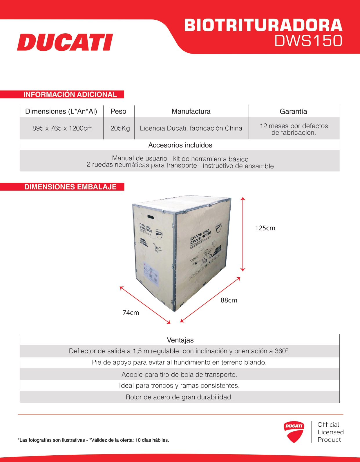 Biotrituradora DWS150 - Image 3
