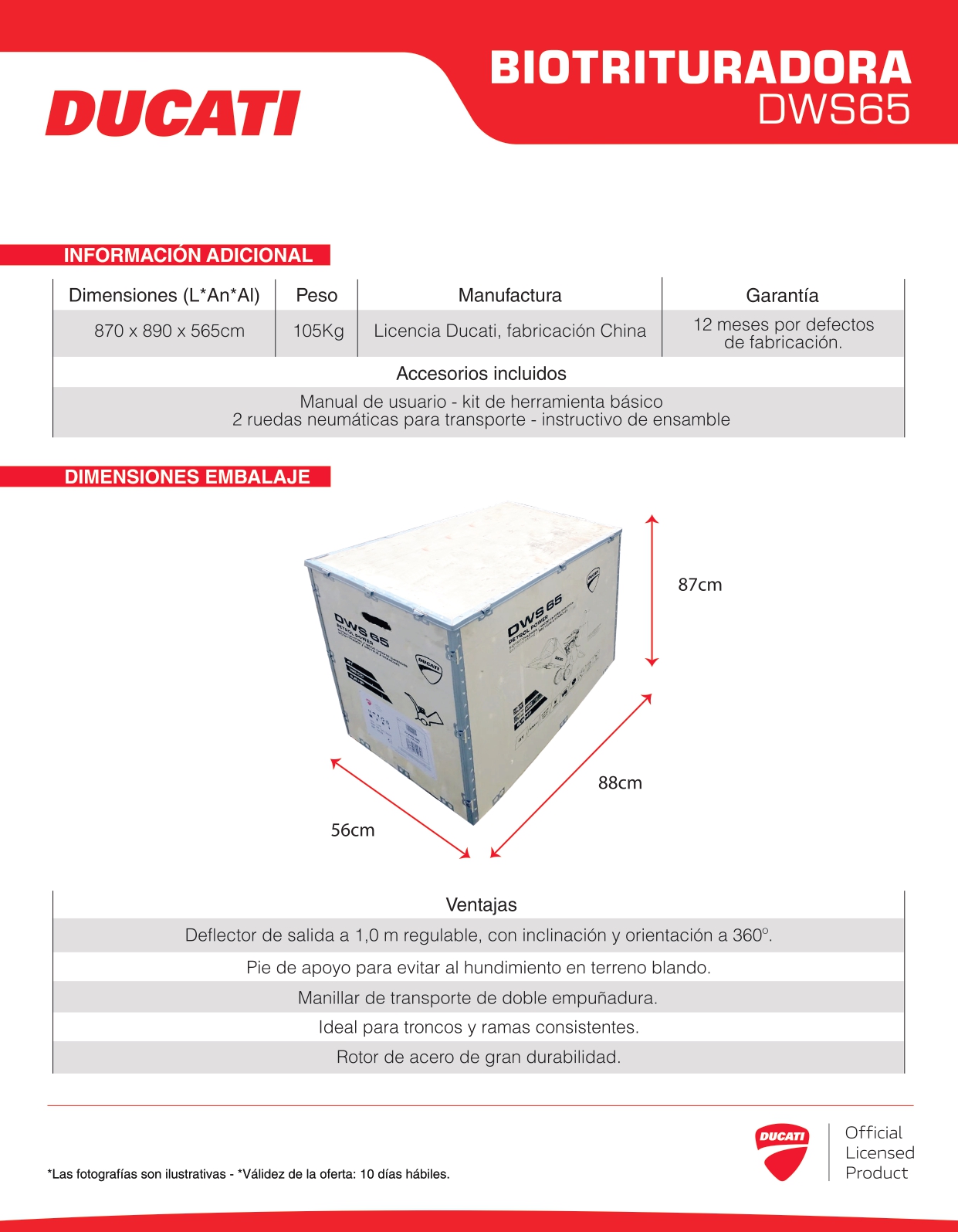 Biotrituradora DWS65 - Image 3