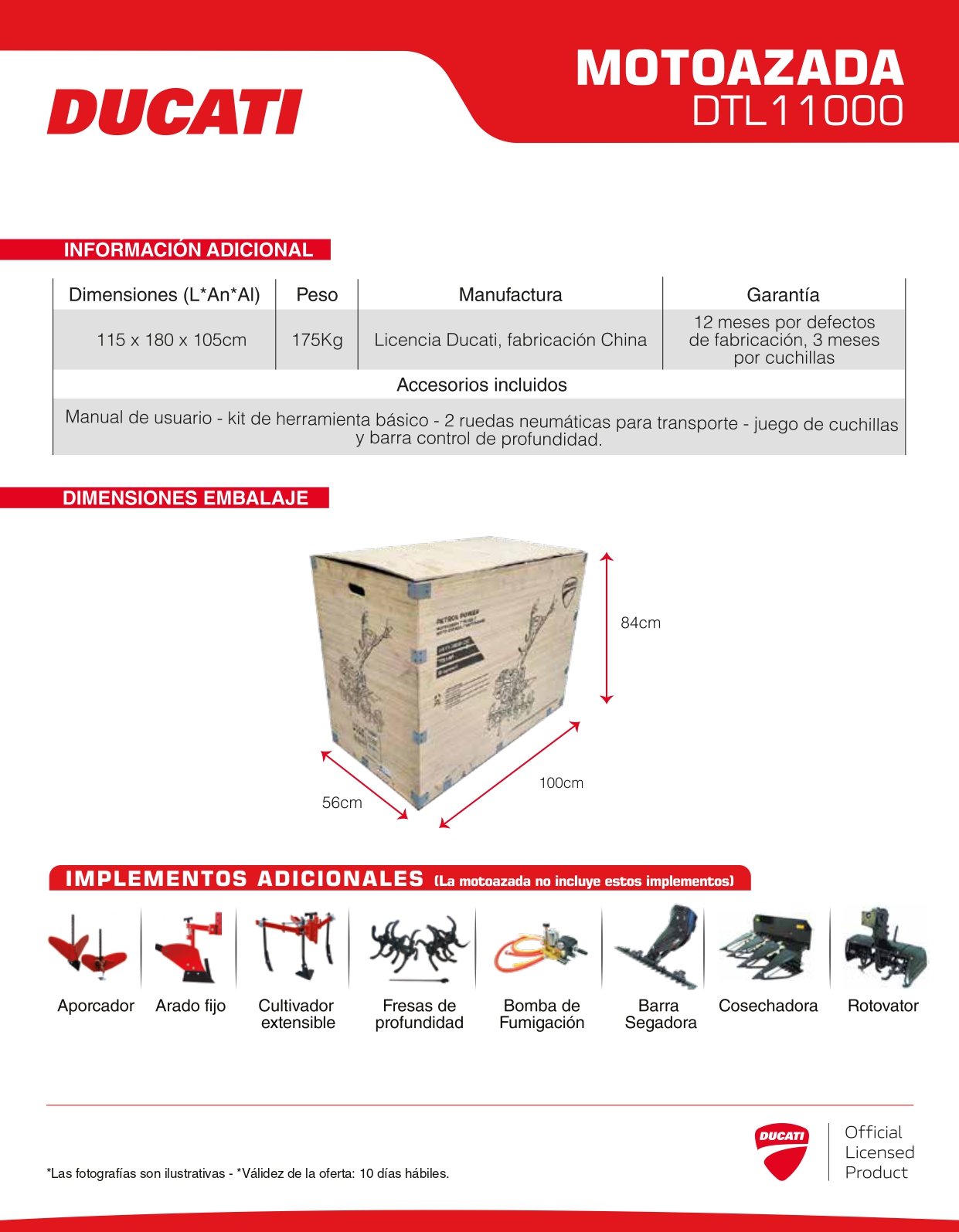 Motoazada DTL11000D - Image 3