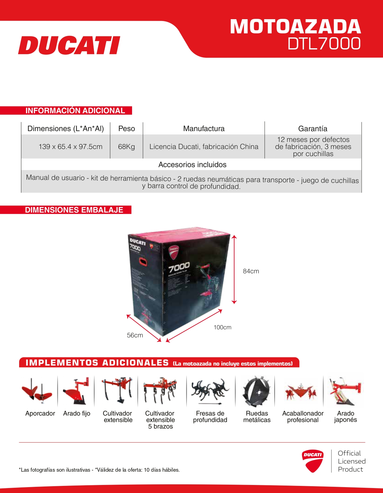 Motoazada DTL7000 - Image 3