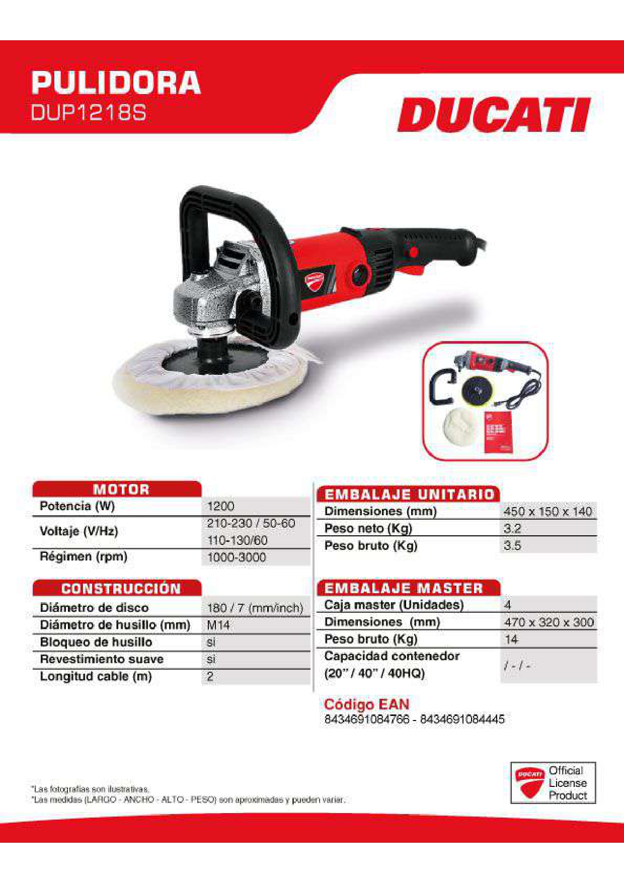 Pulidora DUP1218S - Image 2