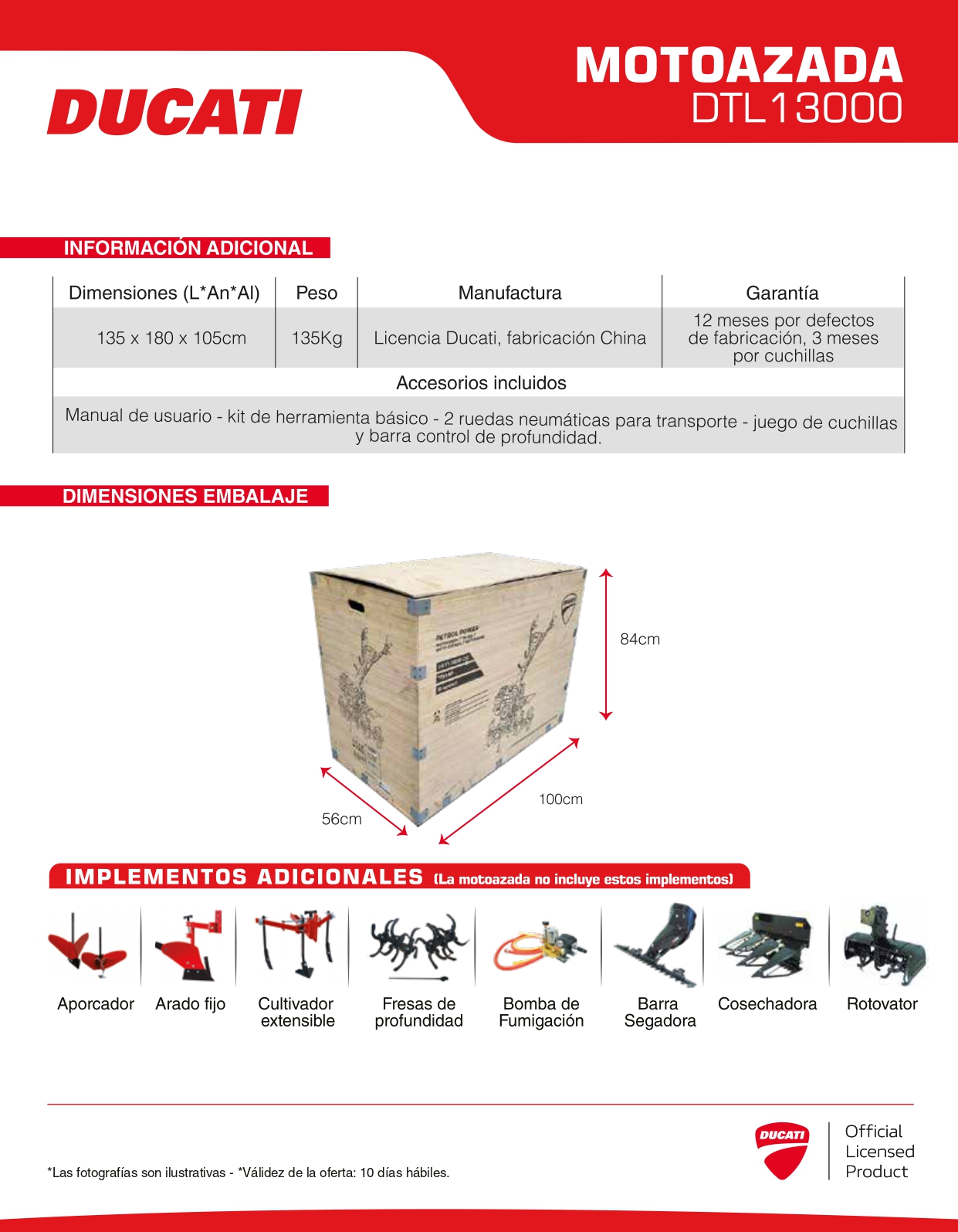 Motoazada DTL13000 - Image 3